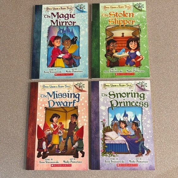 Once Upon a Fairytale Book Series #1-4 - Picture 1 of 8